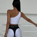 Racy baltas topas 2