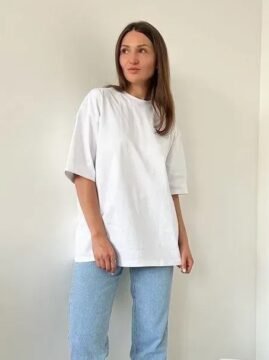 Marškinėliai Boyfriend white