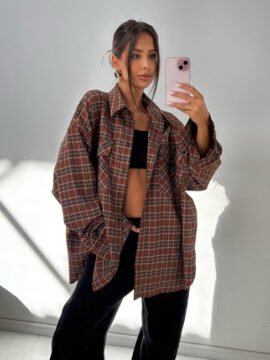 Daddy shirt in brown
