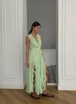 Midi sundress green