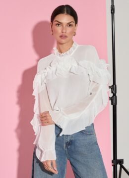 Ruffle top