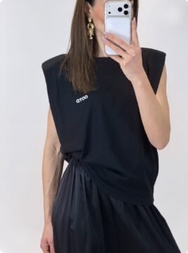 T-shirt OOTD black