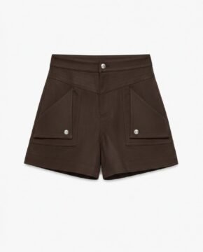 Tailored shorts brown
