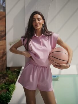 Set Polo pink