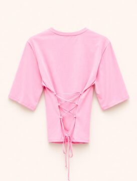 Shoulder top pink