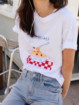 T-shirt Pasta addicted