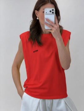 T-shirt OOTD red
