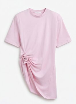 Sculpted T-shirt pink