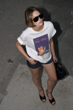T-shirt Don't kill my vibe