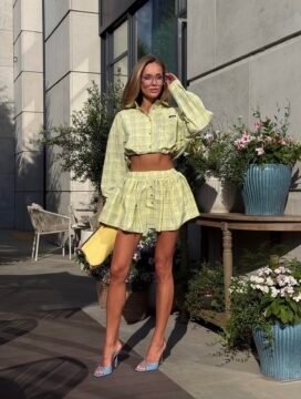 Matching co-ord set limoncello